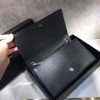 Y Black Kate Medium Leather Shoulder Bag