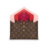 L M62034 Pochette Kirigami Monogram Brown