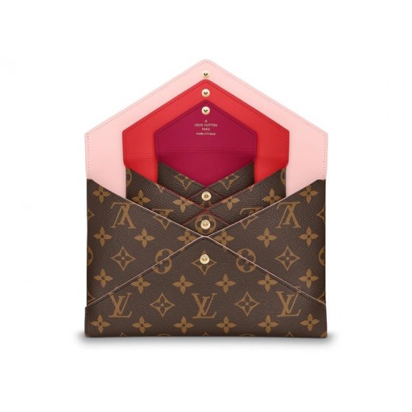L M62034 Pochette Kirigami Monogram Brown