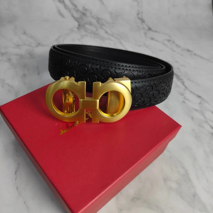 3 Colors Classic Solid Leather Belt - Image 7