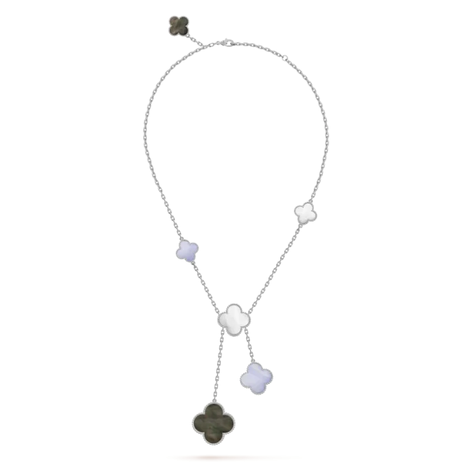 Magic Alhambra Necklace, 6 Charms - Image 2