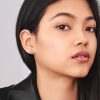 Louis Volt One Rose Gold and Diamond Stud Earrings - Single