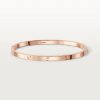 car The London Love Bracelet With 4 Diamonds Small Model-4mm Width