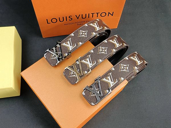 3 Colors   four-leaf clover double shadow printed belt