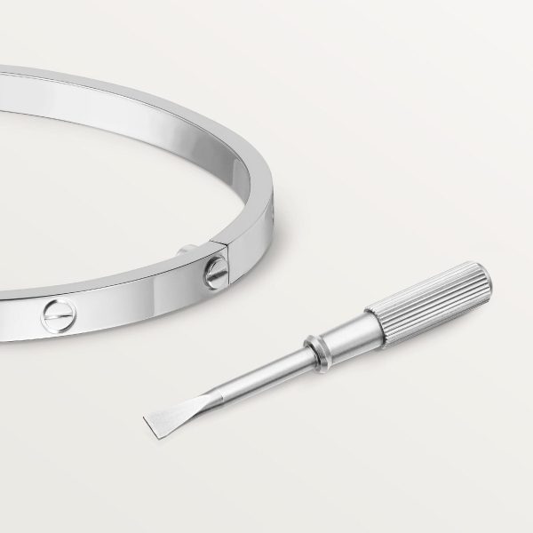 car The London Love Bracelet With 4 Diamonds Small Model-4mm Width