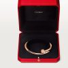 car Inspired Juste Un Clou Nail Bracelet With CZ Diamond