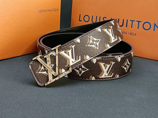 3 Colors   four-leaf clover double shadow printed belt