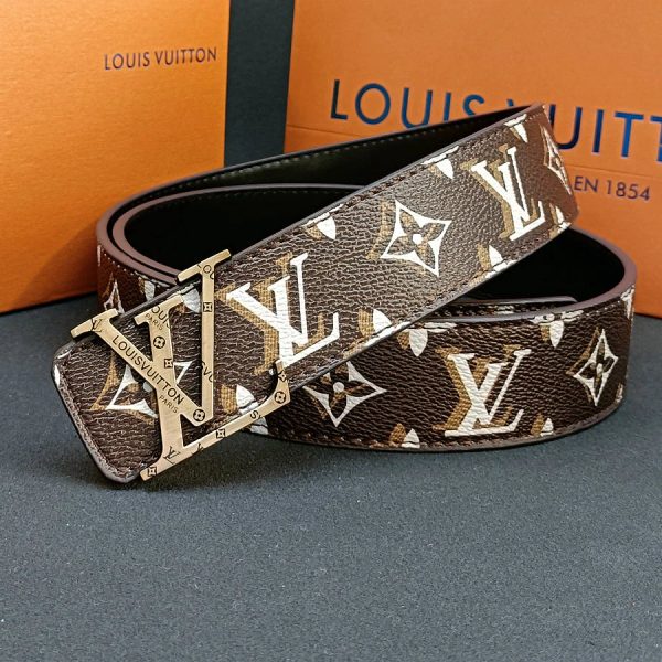 3 Colors   four-leaf clover double shadow printed belt