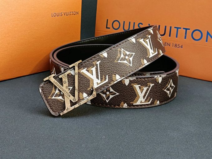 3 Colors   four-leaf clover double shadow printed belt