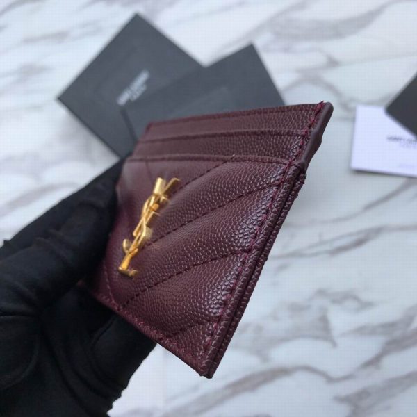 Y  wallet apricot red Claret   16