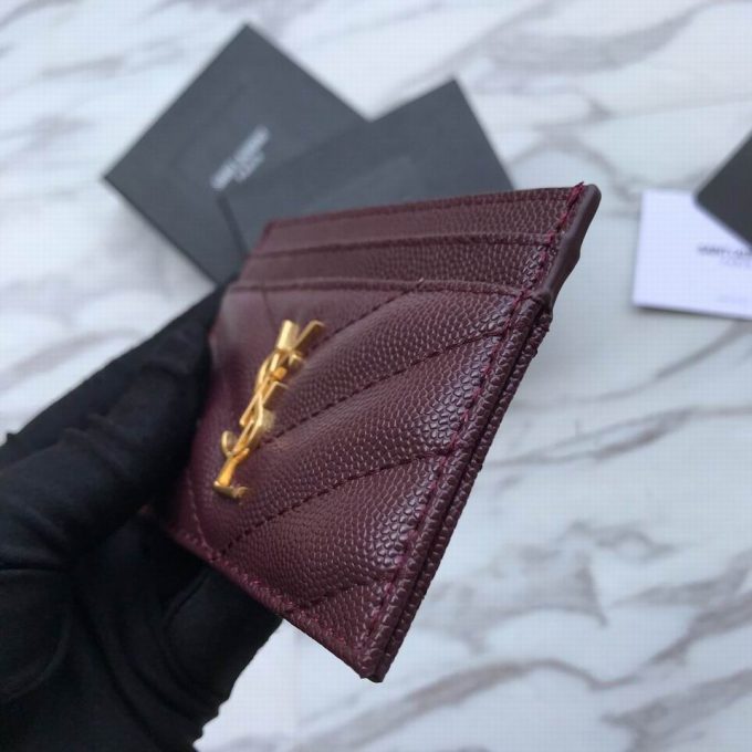 Y  wallet apricot red Claret   16 - Image 17