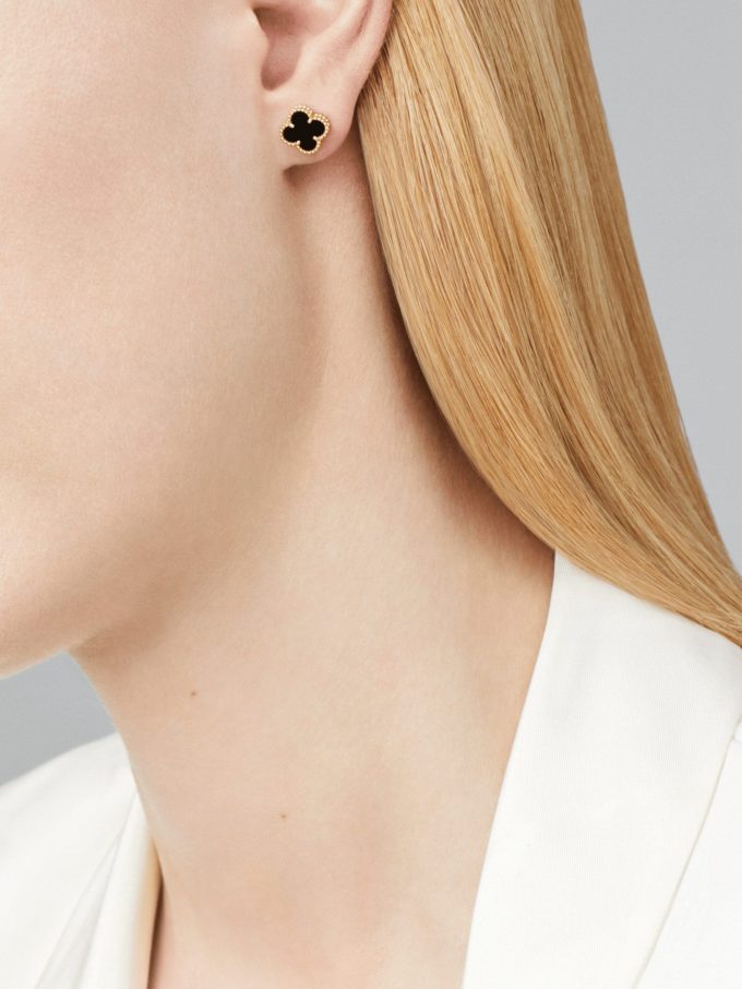 Inspired VA Vintage Alhambra Clover Leaf Earrings - Image 9