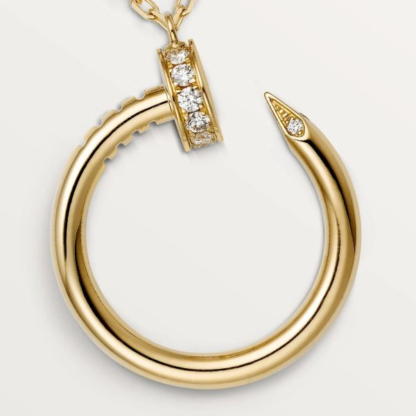 car Inspired  JUSTE UN CLOU Nail Necklace
