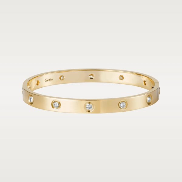 car The London Love Bracelet With Diamond Big Model-6mm Width
