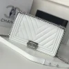 BOY CC HANDBAG CAVIAR LEATHER