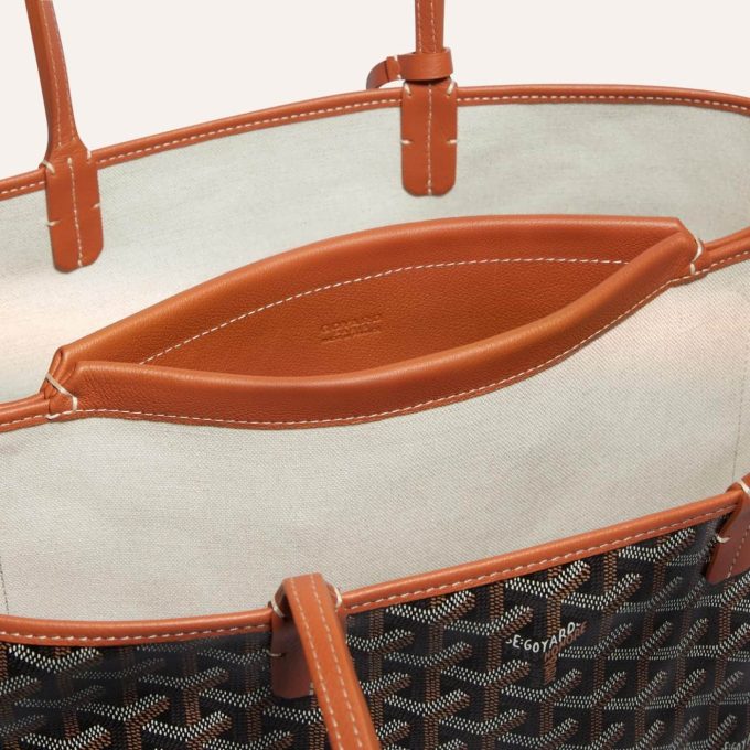 ISABELLA BAG BLACK/BROWN - Image 2