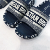 Classic Embroidered Platform Slippers