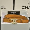4 Colors fashion double C pearl belt