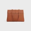 MEDIUM SOFT 16 BAG IN SMOOTH CALFSKIN TAN