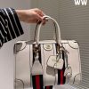 GC451 Bauletto Medium Top Handle Bag / 13.4"W x 9.4"H x 7.1"D