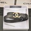 Classic Double C Leather Belt