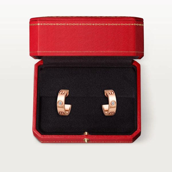 car The London Love Earrings With Diamond