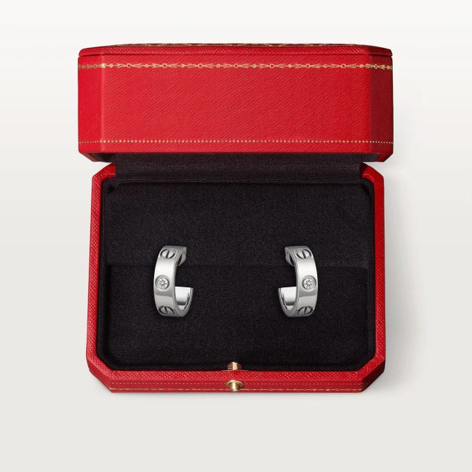 car The London Love Earrings With Diamond - Image 6