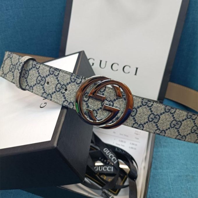 3 Colors  Double G Leather Belt - Image 3