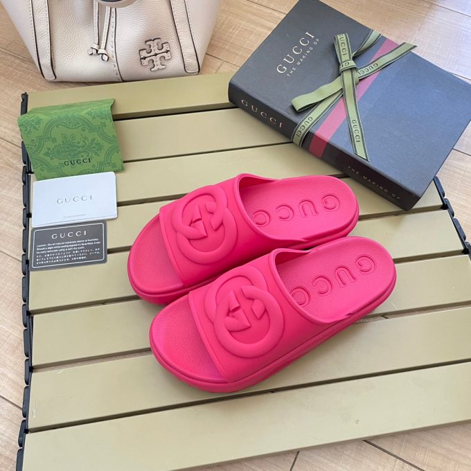 Fashion Colorful Platform Slippers - Image 2