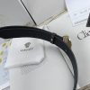 4 Colors Trendy Round Buckle Leather Belt
