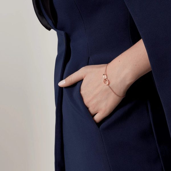 car Love Bracelet Interlocking Circles Bracelet