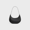 MEDIUM AVA CHAIN IN SMOOTH CALFSKIN BLACK
