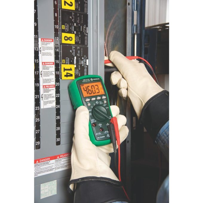 Greenlee DM-510A-C Digital Multimeter with Calibration, TRMS, AC/DC, CAP, TEMP - Image 4