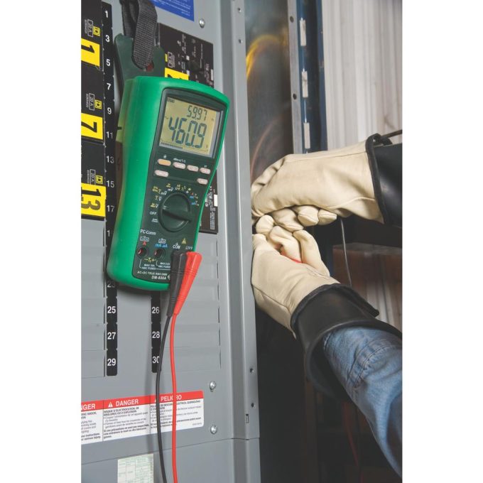 Greenlee DM-830A Digital Multimeter, TRMS, AC+DC, DUALTEMP - Image 5