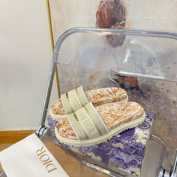 Jacquard Pattern Slippers