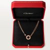 car Love Necklace With 2 Diamonds