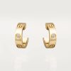 car The London Love Earrings With Diamond