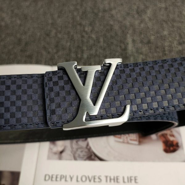 3 Colors  Blue Leather Belt