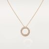 car The London Love Necklace With 3 Diamonds