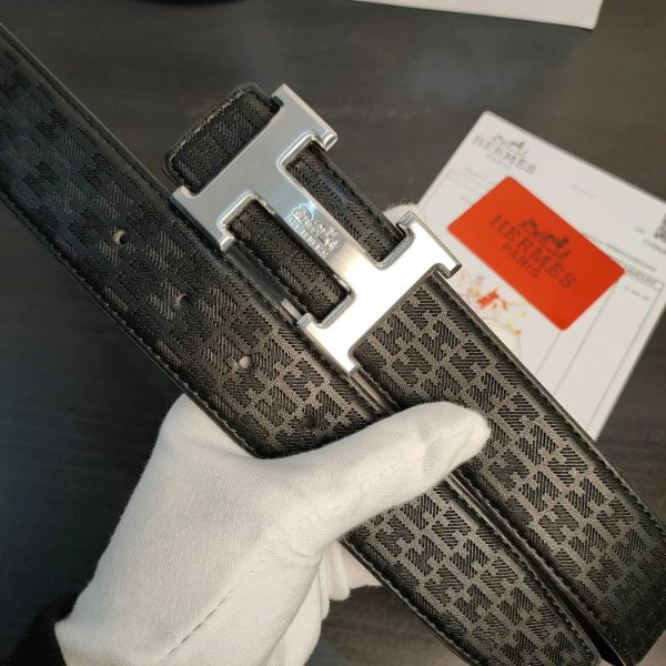2 Colors  printed leather belt
