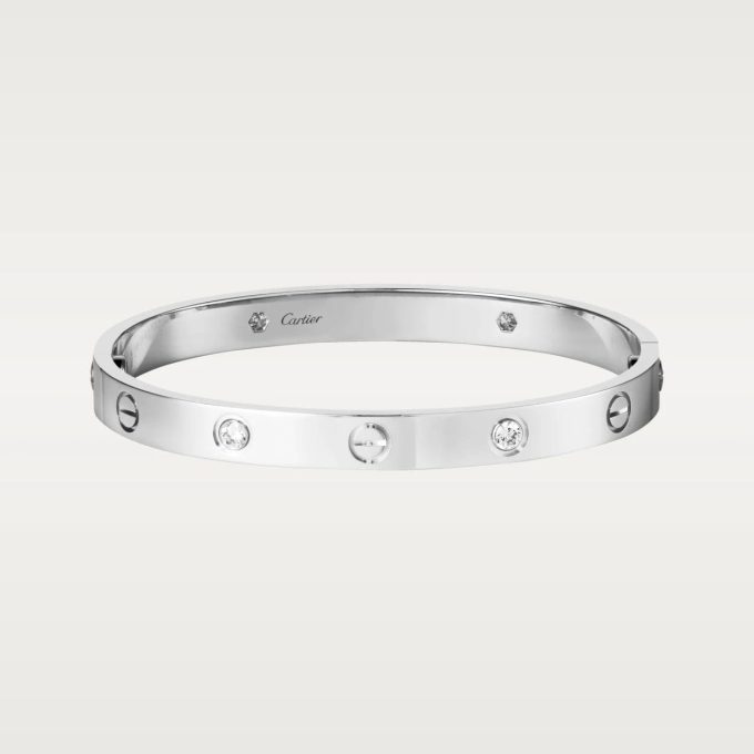 car The London Love Bracelet With Diamond Big Model-6mm Width - Image 7