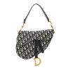 CHRISTIAN D Oblique Saddle Bag Blue