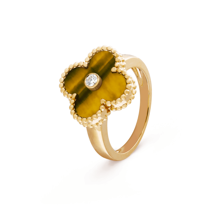 Inspired VA Vintage Alhambra Clover Leaf Ring - Image 12
