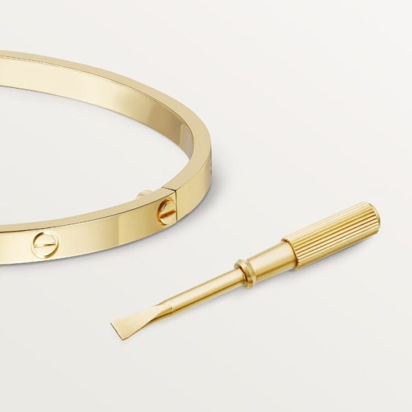 car The London Love Bracelet With 4 Diamonds Small Model-4mm Width
