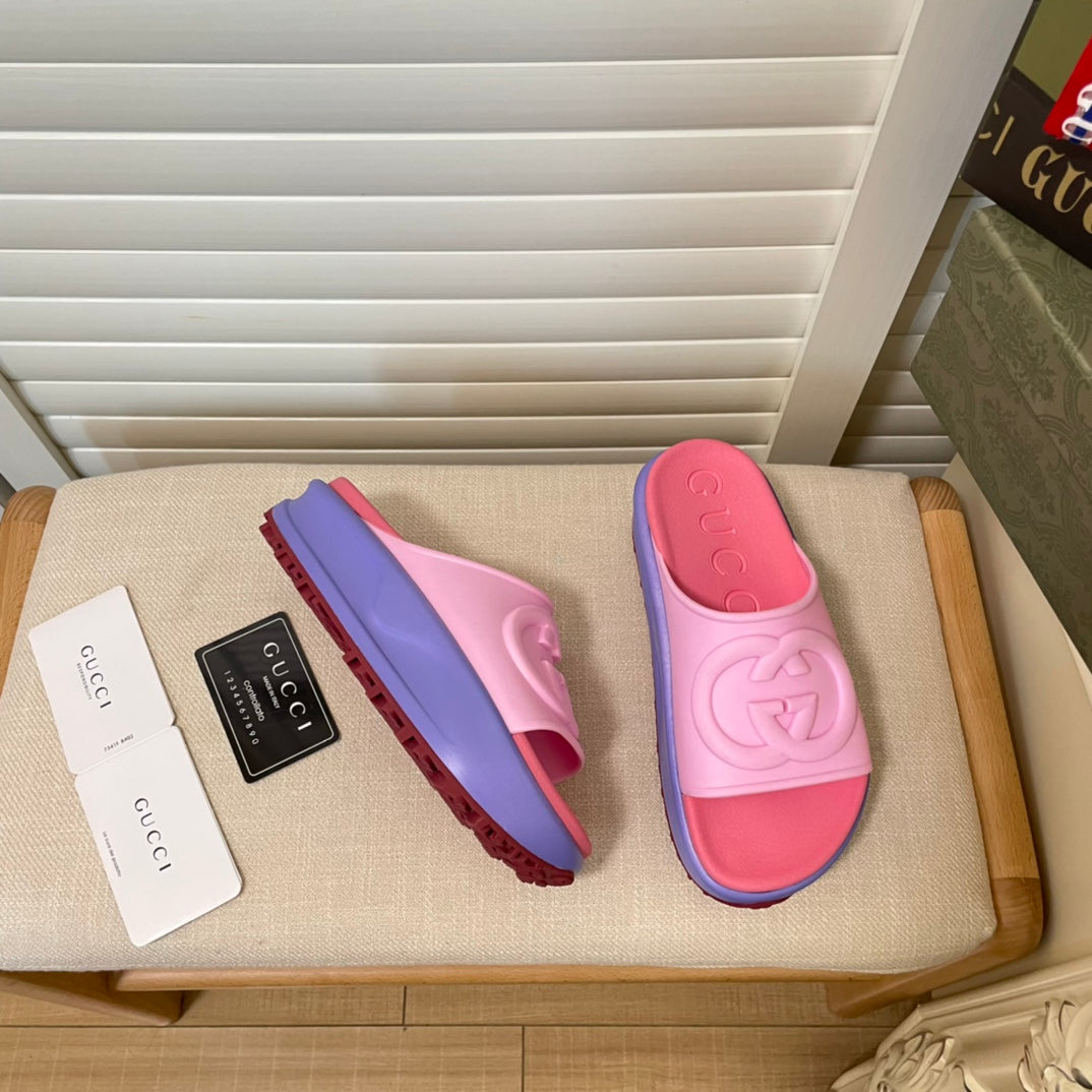 Women's Platform Slippers - Image 3