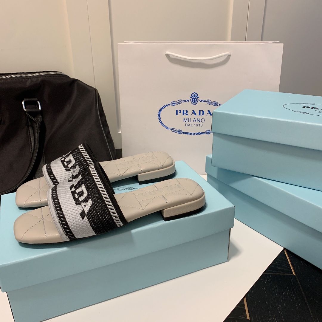 Monogram Embroidered Flat Slippers - Image 6