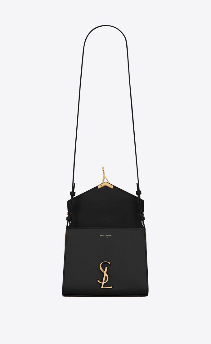 Y Cassandra Mini Top Handle Bag in Box Leather - Image 5