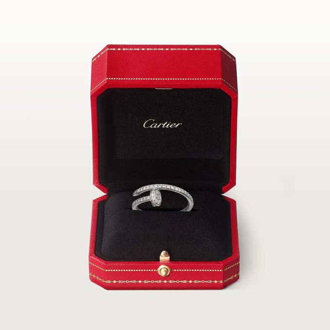 car Inspired Juste Un Clou Nail Ring-Diamond Paved - Image 12