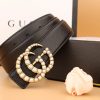 2 styles of  double G pearl belt
