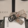 3-color  double G Mickey Mouse print belt